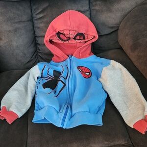 Marvel Spider-Man Kids Hoodie - Red, Blue